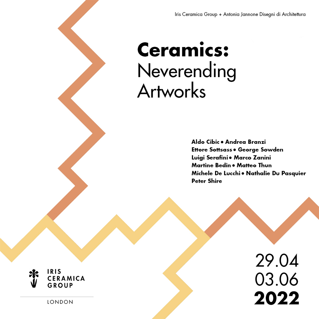 THE IRIS CERAMICA GROUP EXHIBITION “CERAMICS: NEVERENDING ARTWORKS” ARRIVES IN LONDON