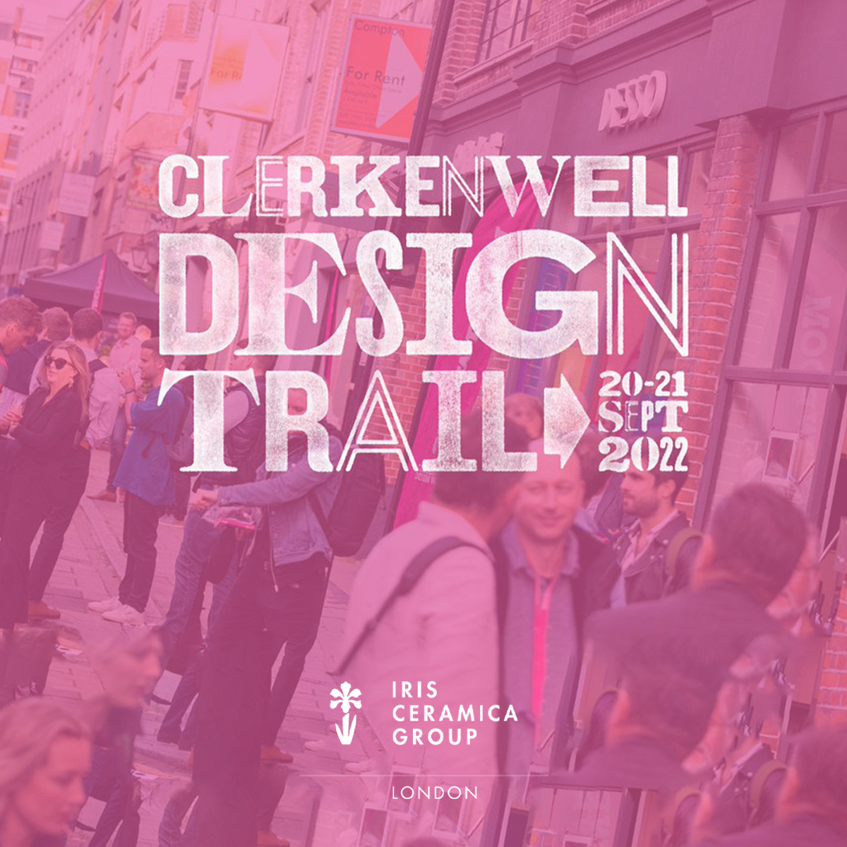 OUR FLAGSHIP STORE STARS IN THE CLERKENWELL DESIGN TRAIL 