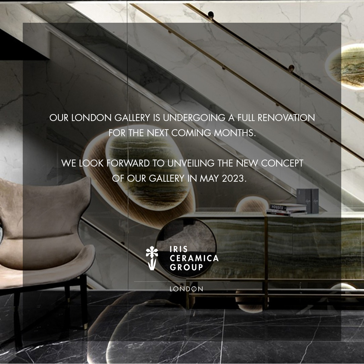 A NEW LOOK FOR THE LONDON SHOWROOM